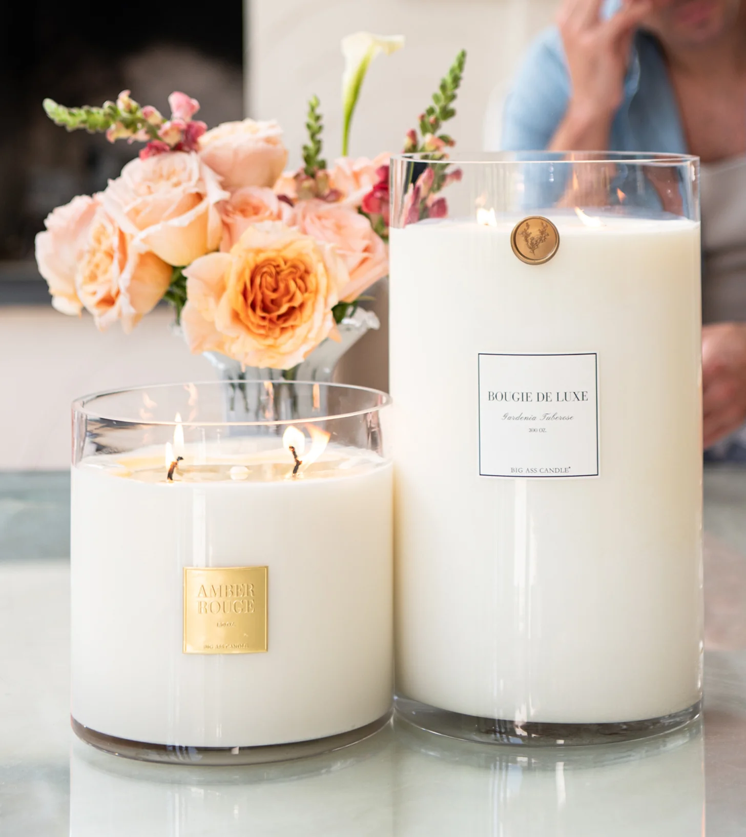 Baby Big Ass Candle - Amber Rouge - 150 oz - Image 3