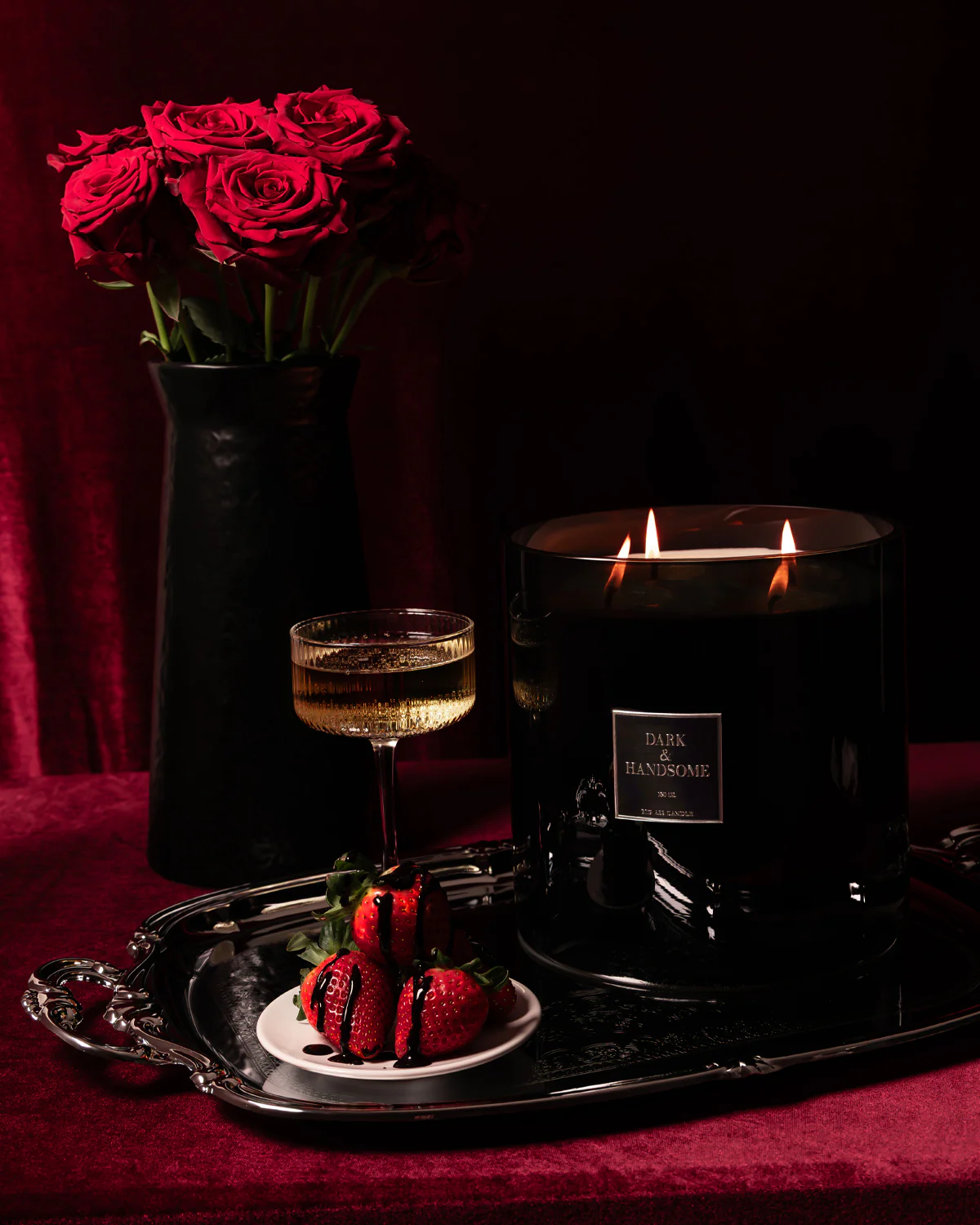 Baby Big Ass Candle - Limited - Edition Dark & Handsome - 150 oz - Image 3